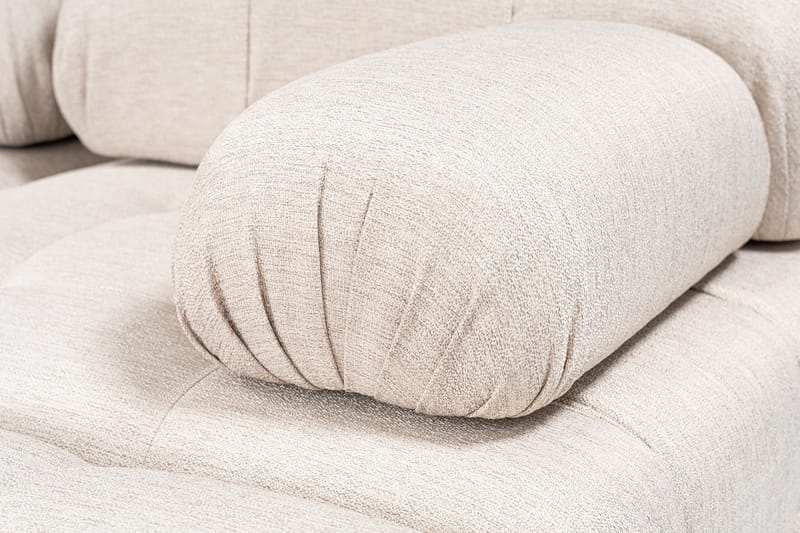 Belgin Hjørnesofa 3-pers - Lysebrun - Møbler - Sofaer - Sofa med chaiselong