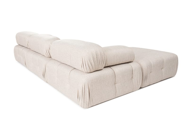 Belgin Hjørnesofa 3-pers - Lysebrun - Møbler - Sofaer - Sofa med chaiselong
