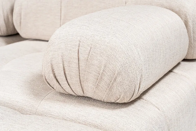 Belgin Hjørnesofa 3-pers - Lysebrun - Møbler - Sofaer - Modulsofaer - Komplet modulsofa