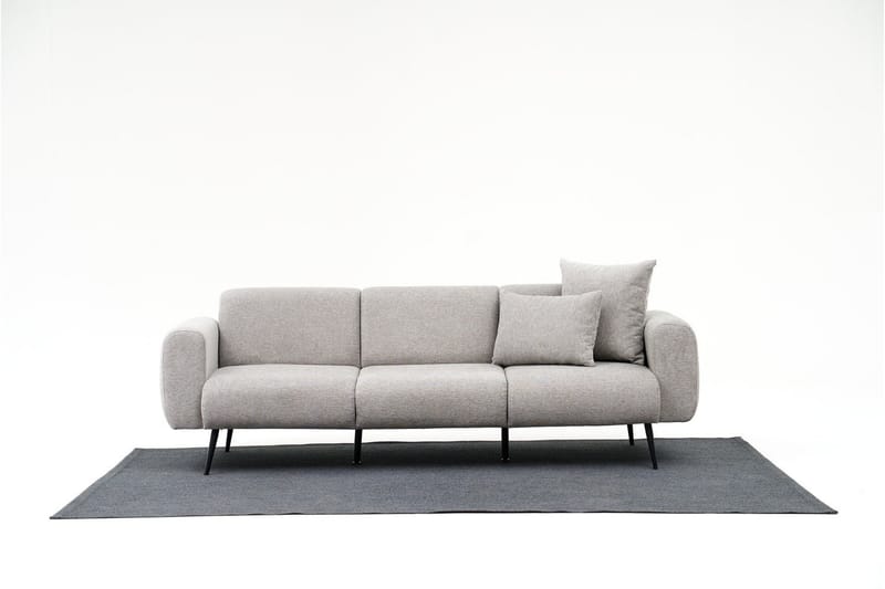 Caseira Hjørnesofa 3-pers - Lysegrå - Møbler - Sofaer - Hjørnesofa