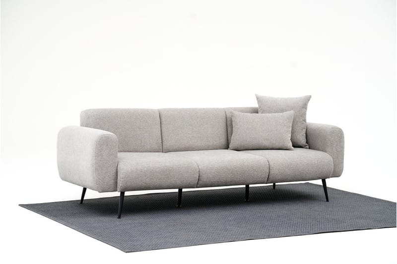 Caseira Hjørnesofa 3-pers - Lysegrå - Møbler - Sofaer - Hjørnesofa