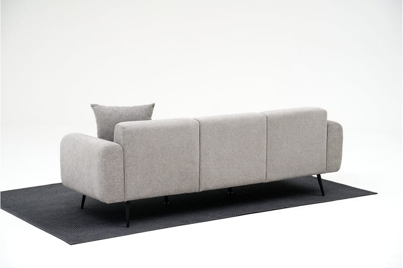 Caseira Hjørnesofa 3-pers - Lysegrå - Møbler - Sofaer - Hjørnesofa
