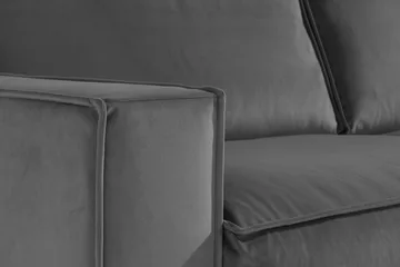 Cloudia Hjørnesofa Stor velour - Møbler - Sofaer - Hjørnesofa