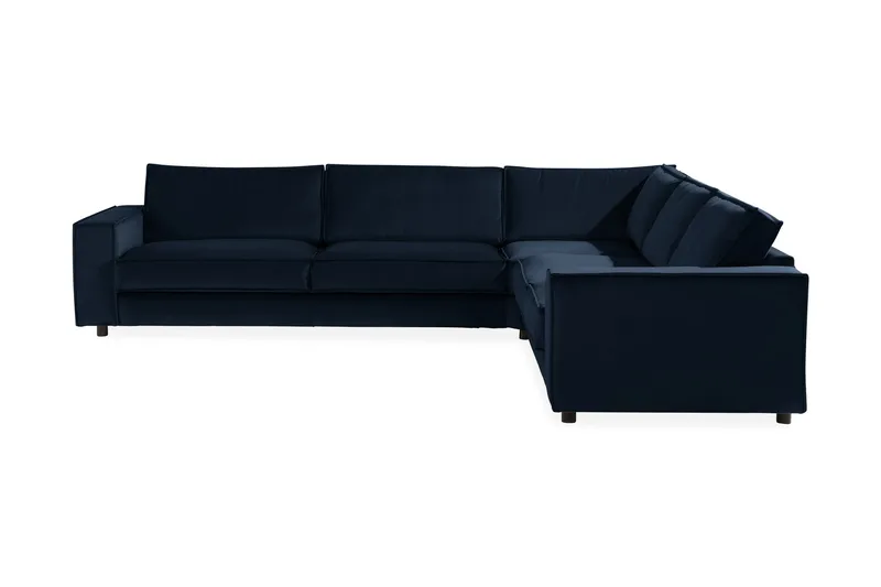 Cloudia Hjørnesofa Stor velour - Møbler - Sofaer - Hjørnesofa