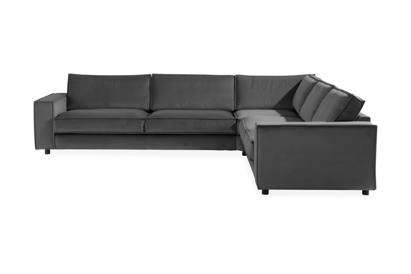 Cloudia Hjørnesofa Stor velour - Møbler - Sofaer - Hjørnesofa