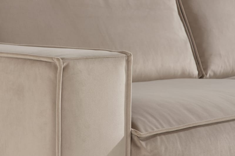 Cloudia Hjørnesofa Stor velour - Møbler - Sofaer - Hjørnesofa