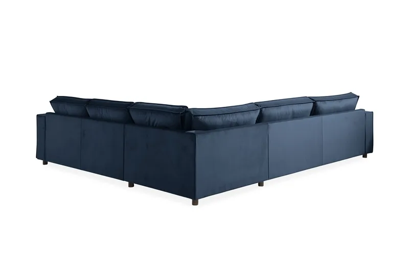 Cloudia Hjørnesofa Stor velour - Møbler - Sofaer - Hjørnesofa