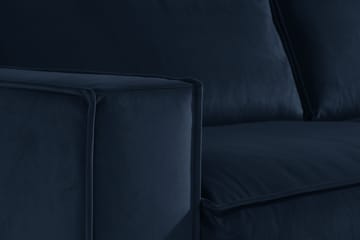 Cloudia Hjørnesofa Stor velour - Møbler - Sofaer - Hjørnesofa