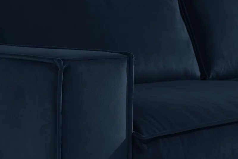 Cloudia Hjørnesofa Stor velour - Møbler - Sofaer - Hjørnesofa