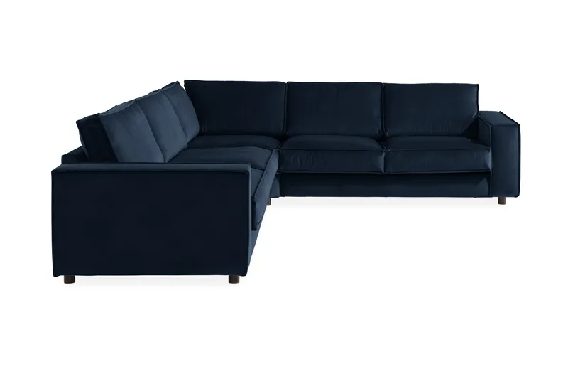 Cloudia Hjørnesofa Stor velour - Møbler - Sofaer - Hjørnesofa