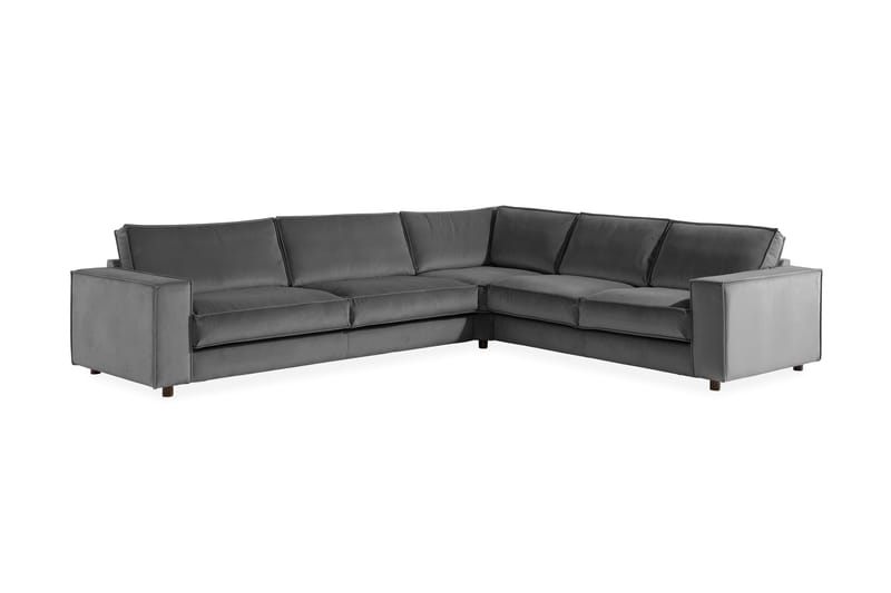 Cloudia Hjørnesofa Stor velour - Møbler - Sofaer - Hjørnesofa