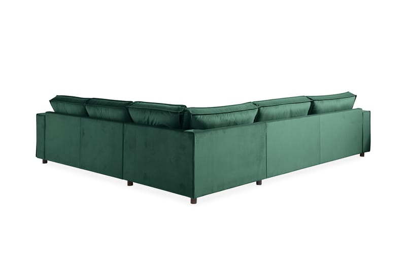 Cloudia Hjørnesofa Stor velour - Møbler - Sofaer - Hjørnesofa