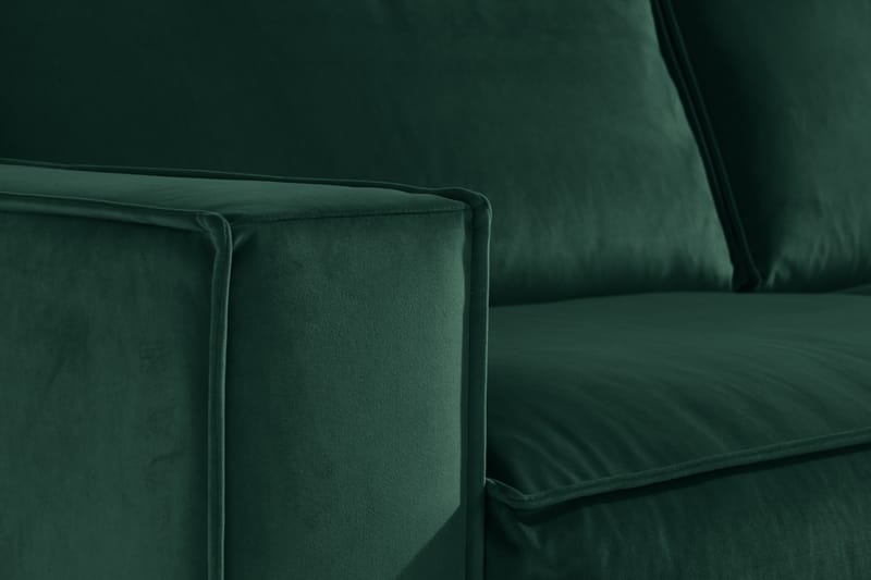 Cloudia Hjørnesofa Stor velour - Møbler - Sofaer - Hjørnesofa