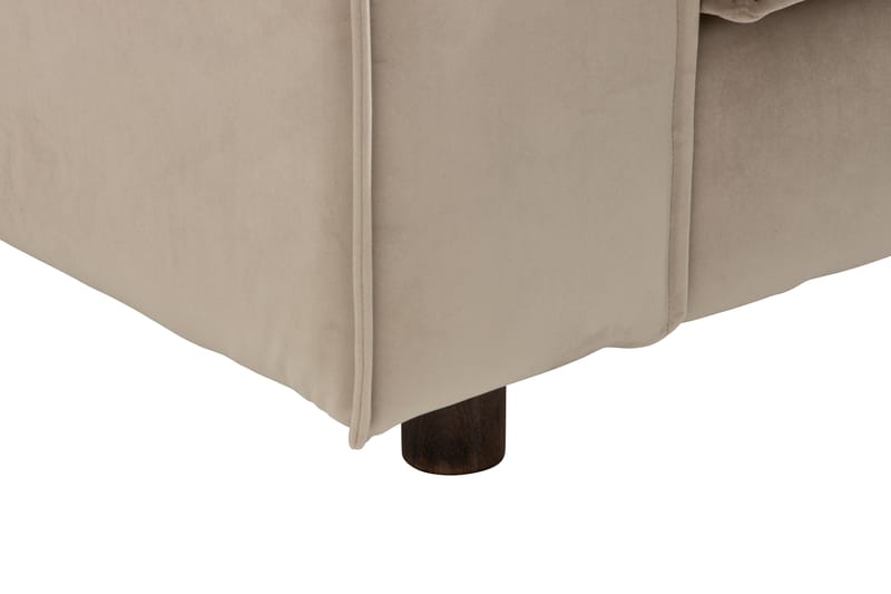 Cloudia Hjørnesofa Stor velour - Møbler - Sofaer - Hjørnesofa