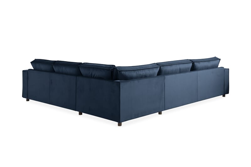 Cloudia Hjørnesofa Stor velour - Møbler - Sofaer - Hjørnesofa
