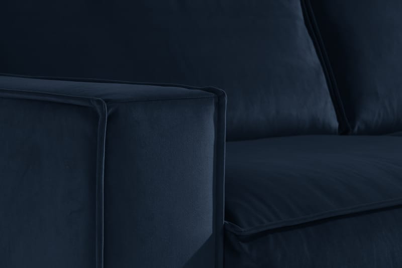 Cloudia Hjørnesofa Stor velour - Møbler - Sofaer - Hjørnesofa