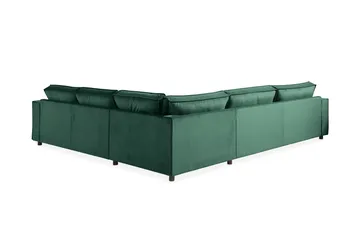 Cloudia Hjørnesofa Stor velour - Møbler - Sofaer - Hjørnesofa
