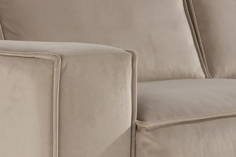 Cloudia hjørnesofa velour - Møbler - Sofaer - Hjørnesofa