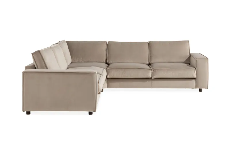 Cloudia hjørnesofa velour - Møbler - Sofaer - Hjørnesofa