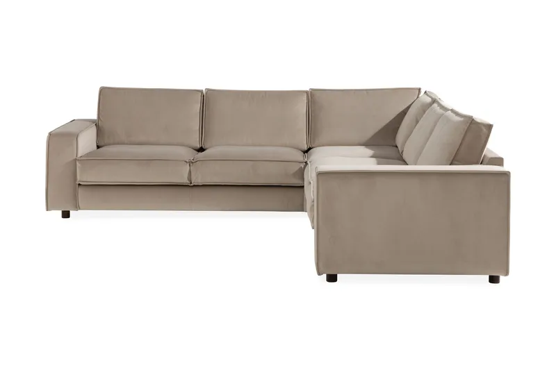 Cloudia hjørnesofa velour, undefined