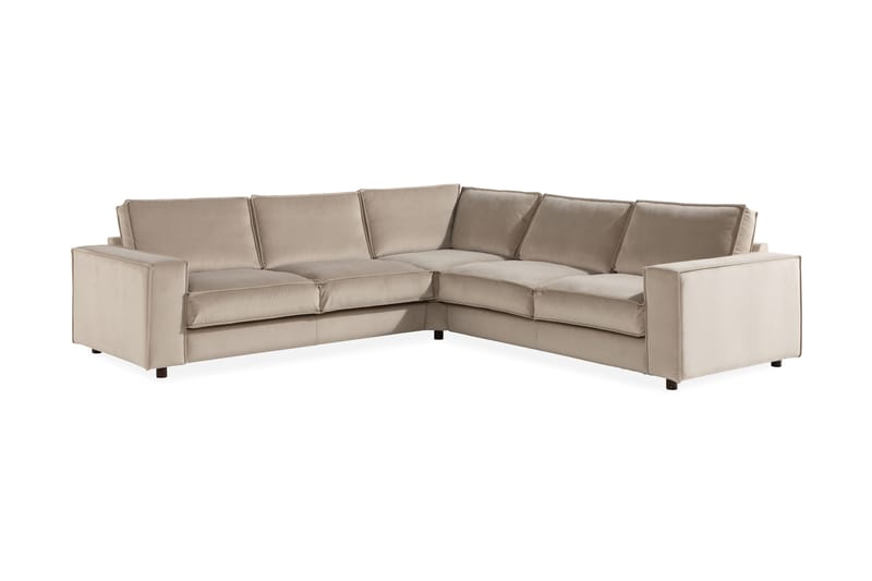 Cloudia hjørnesofa velour - Møbler - Sofaer - Hjørnesofa