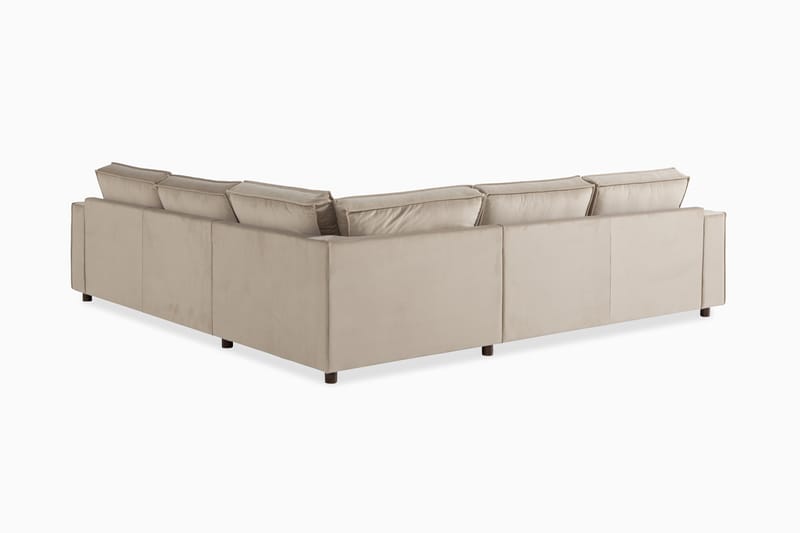 Cloudia hjørnesofa velour - Møbler - Sofaer - Hjørnesofa