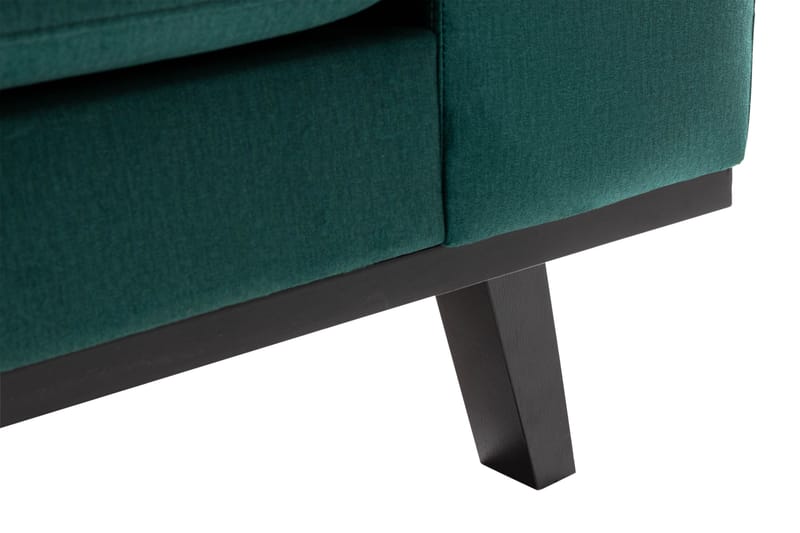 Copenhagen 6-personers L-formet Hjørnesofa i Fløjl - Grøn - Møbler - Sofaer - Hjørnesofa