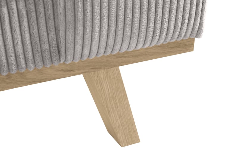 Copenhagen 6-personers L-formet Hjørnesofa i Manchester - Lysegrå - Møbler - Sofaer - Hjørnesofa