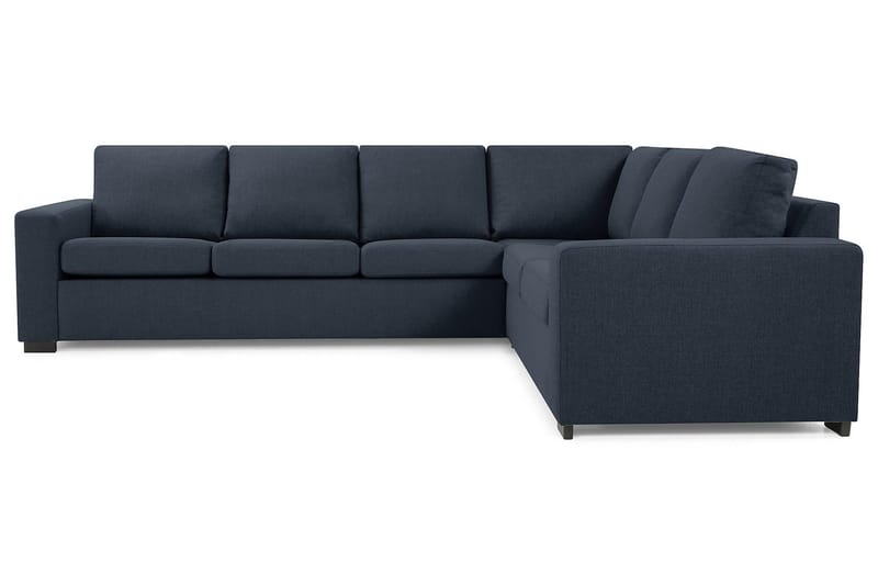 Crazy 5-personers Vendbar L-formet Large Hjørnesofa i Stof - Blå - Møbler - Sofaer - Hjørnesofa