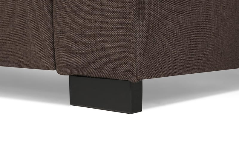 Crazy 5-personers Vendbar L-formet Large Hjørnesofa i Stof - Brun - Møbler - Sofaer - Hjørnesofa