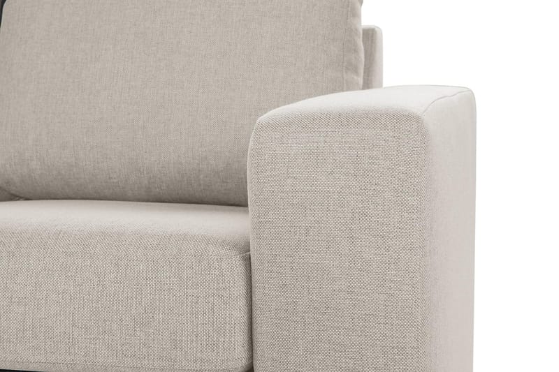 Crazy 5-personers Vendbar L-formet Large Hjørnesofa i Stof - Beige - Møbler - Sofaer - Lædersofaer