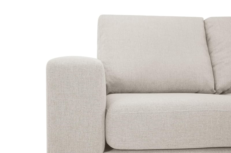 Crazy 5-personers Vendbar L-formet Large Hjørnesofa i Stof - Beige - Møbler - Sofaer - Lædersofaer