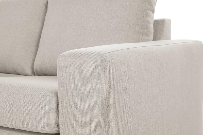 Crazy 5-personers Vendbar L-formet Large Hjørnesofa i Stof - Beige - Møbler - Sofaer - Lædersofaer