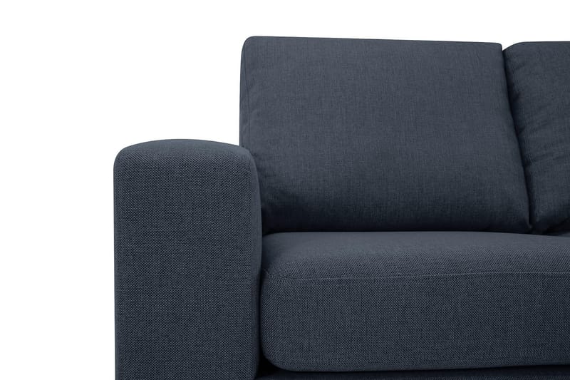Crazy 5-personers Vendbar L-formet Large Hjørnesofa i Stof - Blå - Møbler - Sofaer - Hjørnesofa