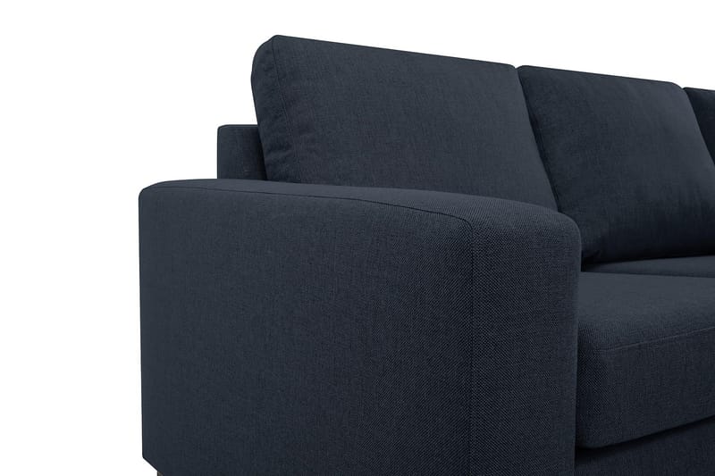 Crazy 5-personers Vendbar L-formet Large Hjørnesofa i Stof - Blå - Møbler - Sofaer - Hjørnesofa