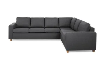 Crazy 5-personers Vendbar L-formet Large Hjørnesofa i Stof