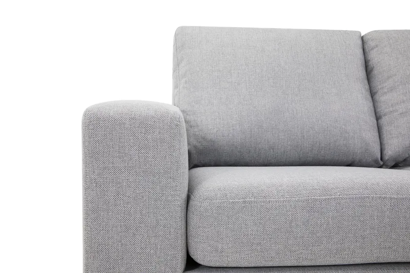 Crazy 5-personers Vendbar L-formet Large Hjørnesofa i Stof - Grå - Møbler - Sofaer - Hjørnesofa