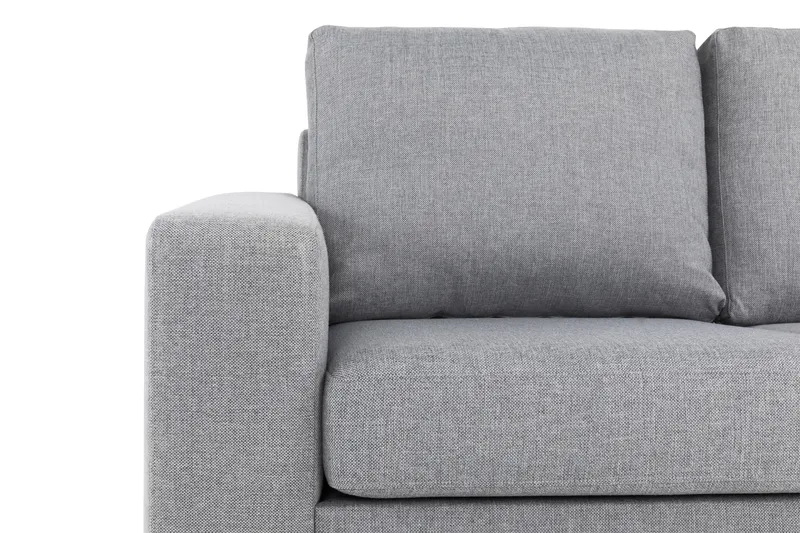 Crazy 5-personers Vendbar L-formet Large Hjørnesofa i Stof - Grå - Møbler - Sofaer - Hjørnesofa