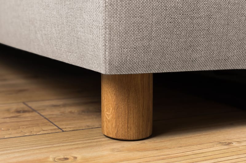 Crazy 5-personers Vendbar L-formet Large Hjørnesofa i Stof - Beige - Møbler - Sofaer - Hjørnesofa