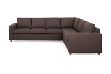 Crazy 5-personers Vendbar L-formet Large Hjørnesofa i Stof