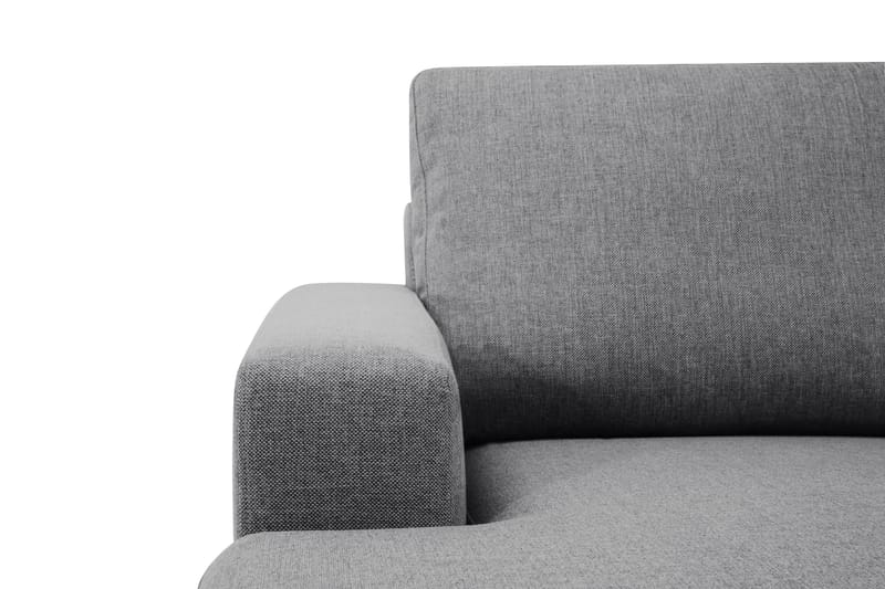 Crazy 5-personers Venstrevendt U-formet Hjørnesofa med Chaiselong i Stof - Mørkegrå - Møbler - Sofaer - Hjørnesofa