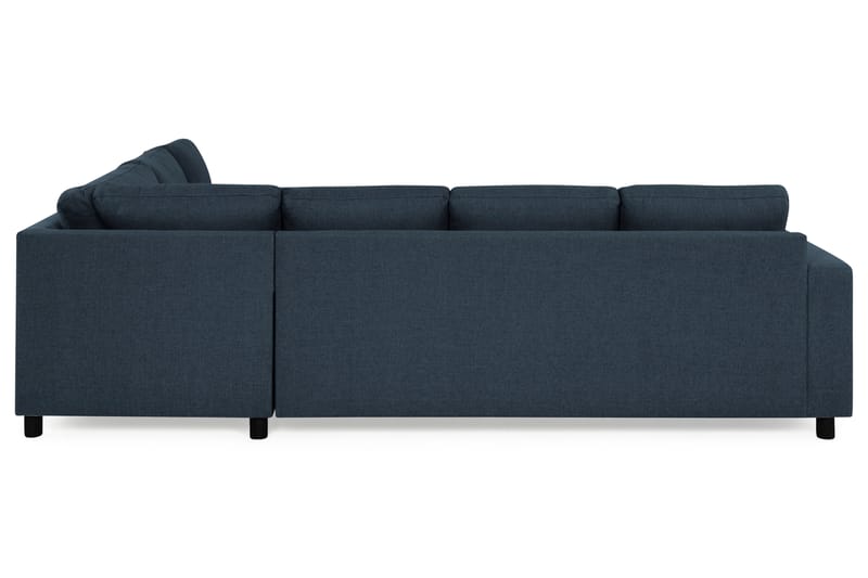Crazy 5-personers Vendbar L-formet Large Hjørnesofa i Stof - Blå - Møbler - Sofaer - Hjørnesofa