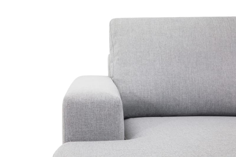 Crazy 5-personers Venstrevendt U-formet Hjørnesofa med Chaiselong i Stof - Grå - Møbler - Sofaer - Hjørnesofa - Hjørnesofa med chaiselong