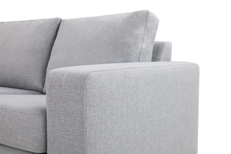 Crazy 5-personers Venstrevendt U-formet Hjørnesofa med Chaiselong i Stof - Grå - Møbler - Sofaer - Hjørnesofa - Hjørnesofa med chaiselong