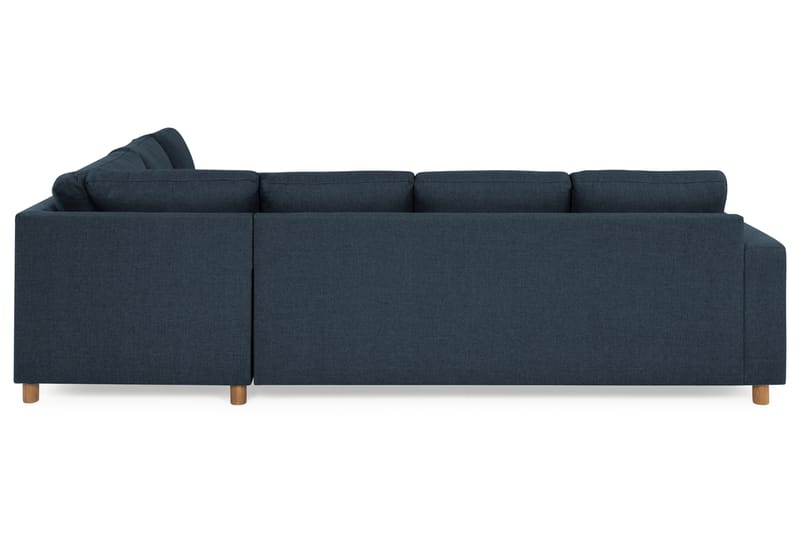 Crazy 5-personers Vendbar L-formet Large Hjørnesofa i Stof - Blå - Møbler - Sofaer - Hjørnesofa