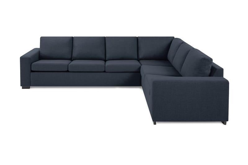 Crazy 5-personers Vendbar L-formet Large Hjørnesofa i Stof - Blå - Møbler - Sofaer - Hjørnesofa