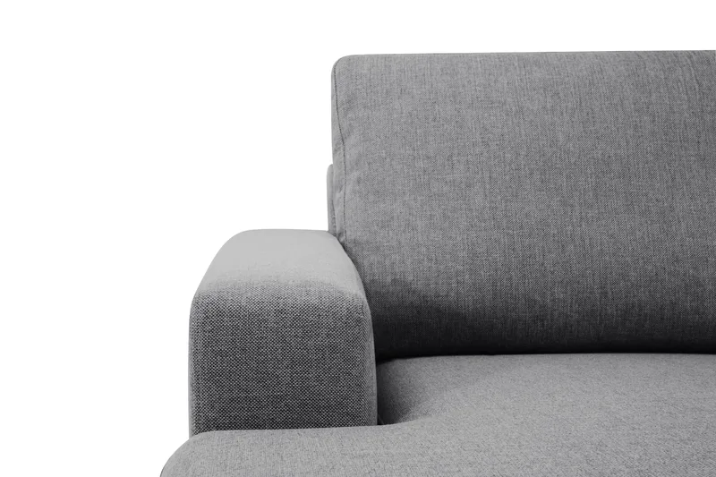 Crazy 5-personers Venstrevendt U-formet Hjørnesofa med Chaiselong i Stof - Mørkegrå - Møbler - Sofaer - Hjørnesofa - Hjørnesofa med chaiselong