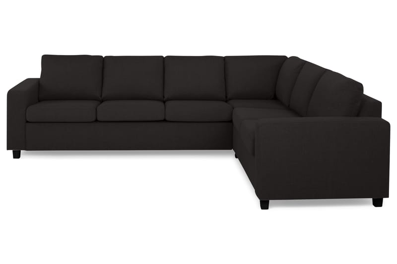 Crazy 5-personers Vendbar L-formet Large Hjørnesofa i Stof - Antracit - Møbler - Sofaer - Hjørnesofa