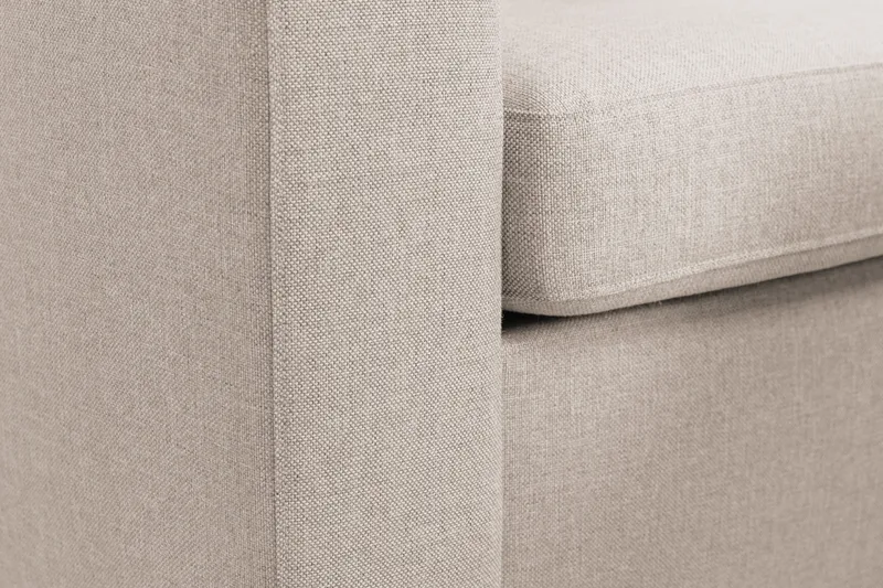 Crazy 5-personers Vendbar L-formet Large Hjørnesofa i Stof - Beige - Møbler - Sofaer - Hjørnesofa