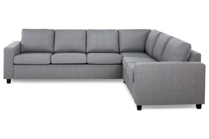 Crazy 5-personers Vendbar L-formet Large Hjørnesofa i Stof - Grå - Møbler - Sofaer - Hjørnesofa